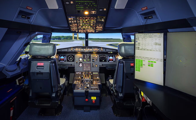Airbus flysimulator