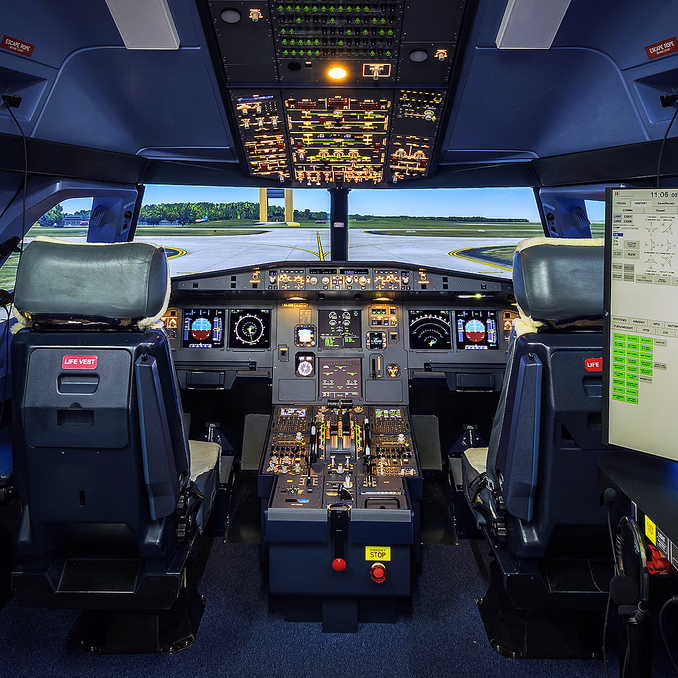 Airbus flysimulator