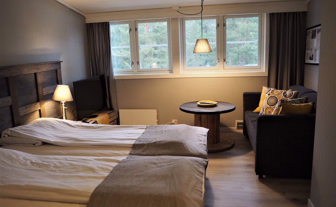 Overnatting, dresin, treretters og ølsmaking