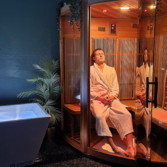 Floating, jacuzzi, sauna & isbad