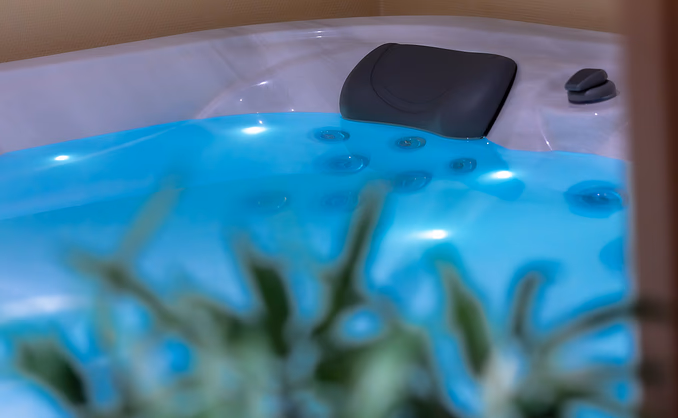 Jacuzzi, sauna & isbad