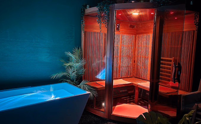 Jacuzzi, sauna & isbad