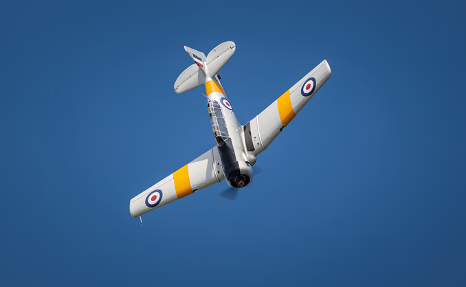 Flytur med Harvard veteranfly