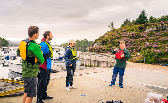 Fisketur med matlaging