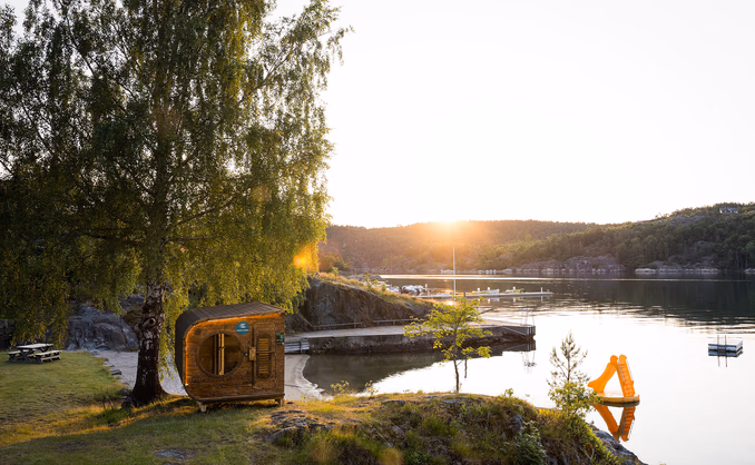 Privat sauna