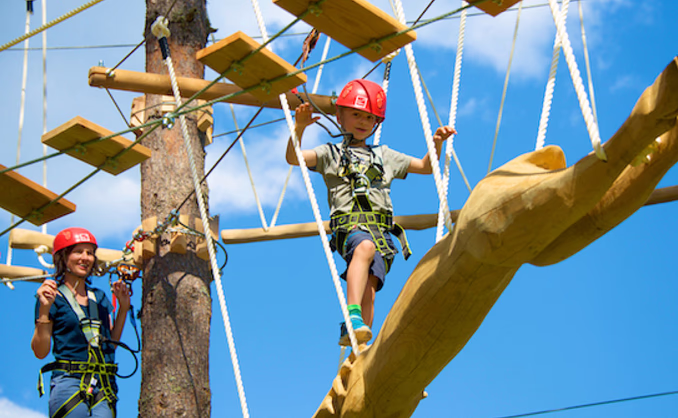 Klatrepark for familien