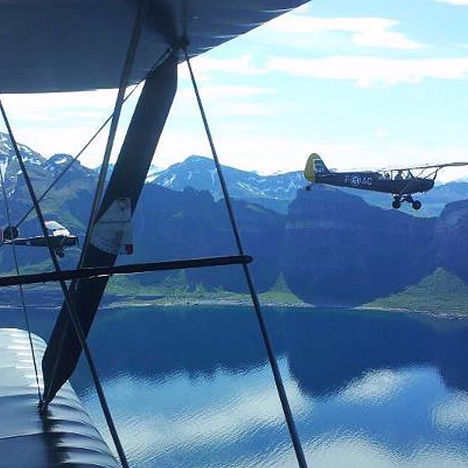 Opplevelsesflyving med Tiger Moth