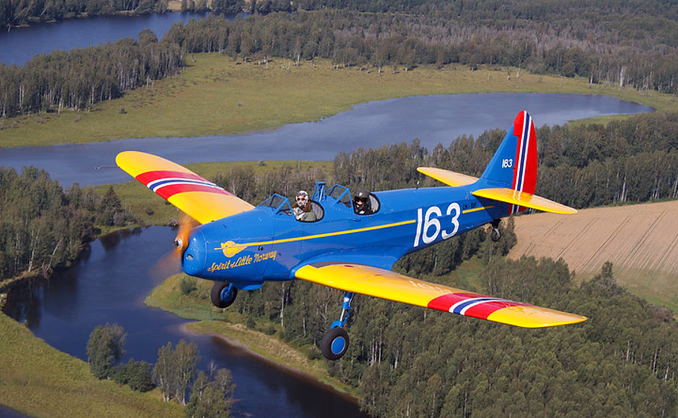 Opplevelsesflyving med Fairchild Cornell