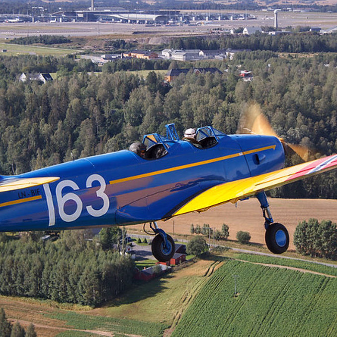 Opplevelsesflyving med Fairchild Cornell