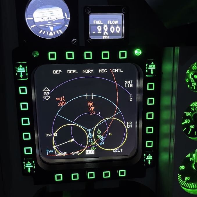 Fly F-16 simulator