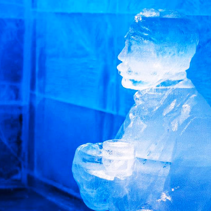 Opplev isskulpturer med familien