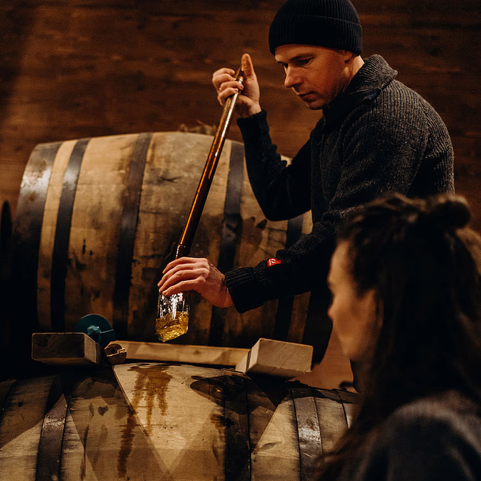 Whiskysmaking med destilleriomvisning