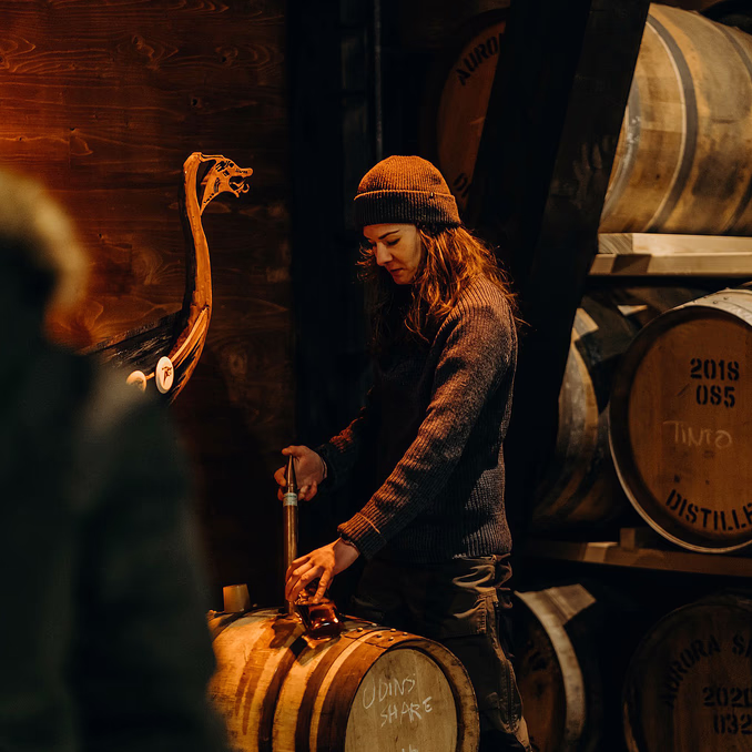 Whiskysmaking med destilleriomvisning