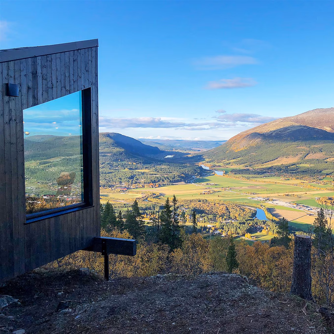 Natt i fjelltopphytte
