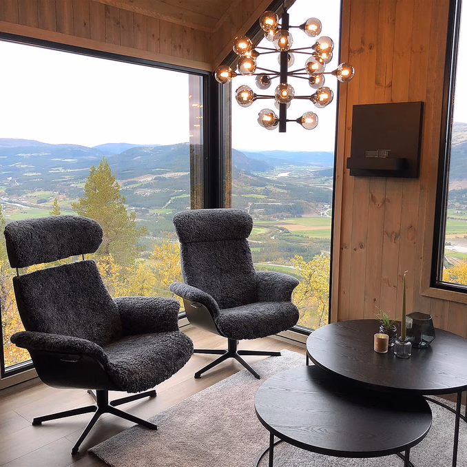Natt i fjelltopphytte