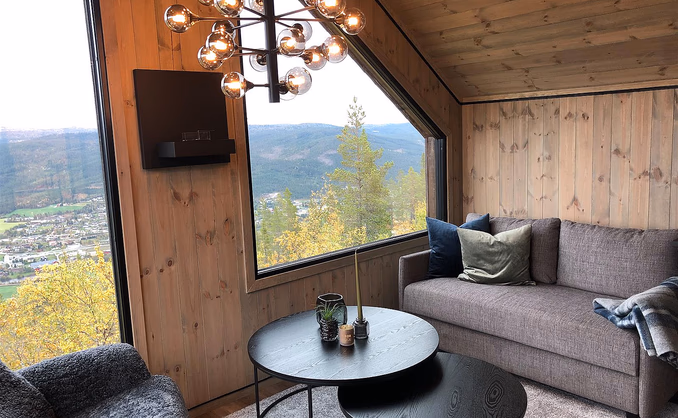 Natt i fjelltopphytte