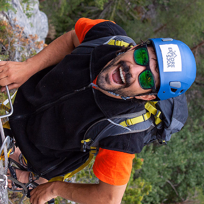 Rafting og Via Ferrata