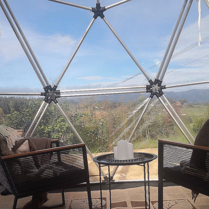 Dome Glamping & alpakkavandring