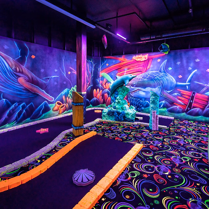 Glowing Golf