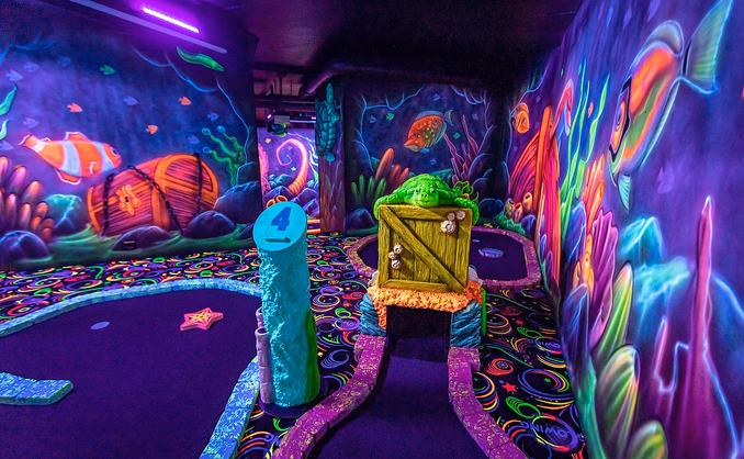 Glowing Golf