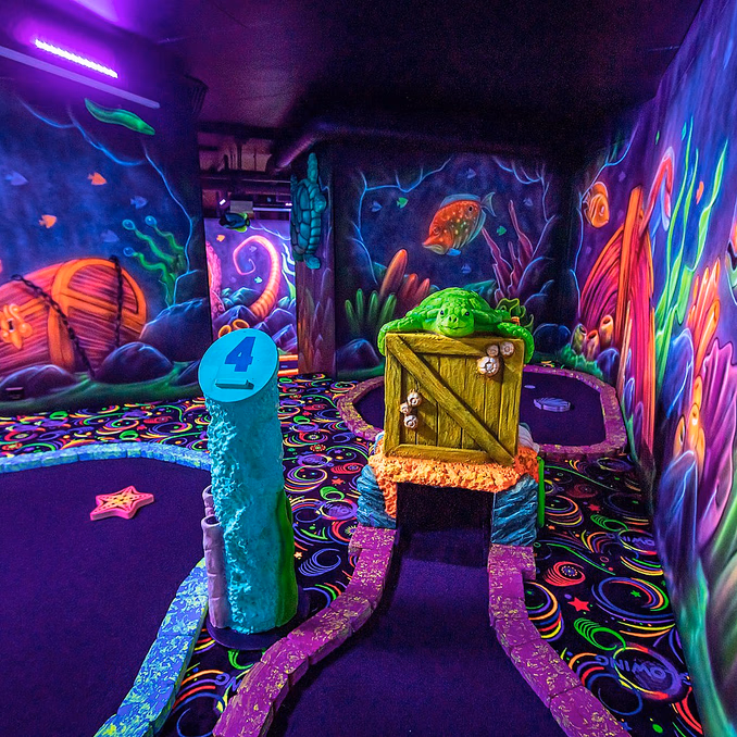 Glowing Golf