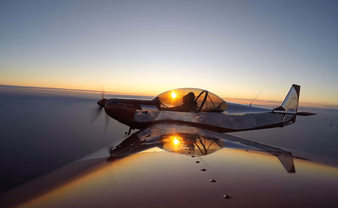 Flyleksjon og flytur med pilot
