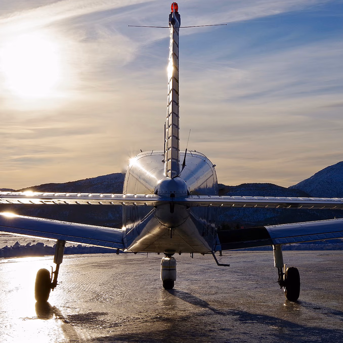 Flyleksjon og flytur med pilot