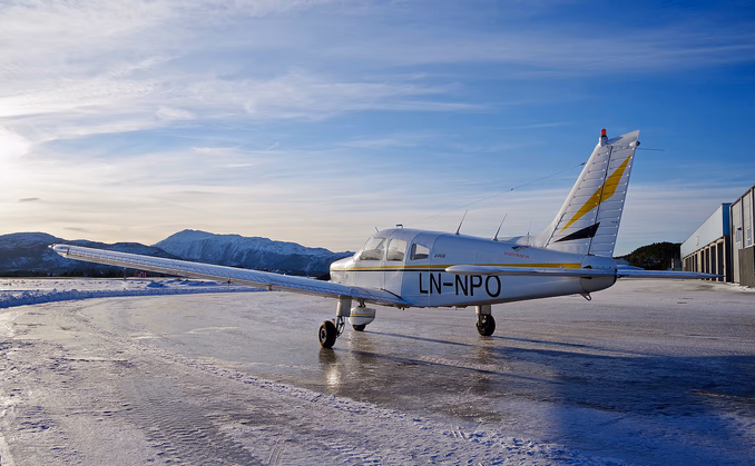 Flyleksjon og flytur med pilot