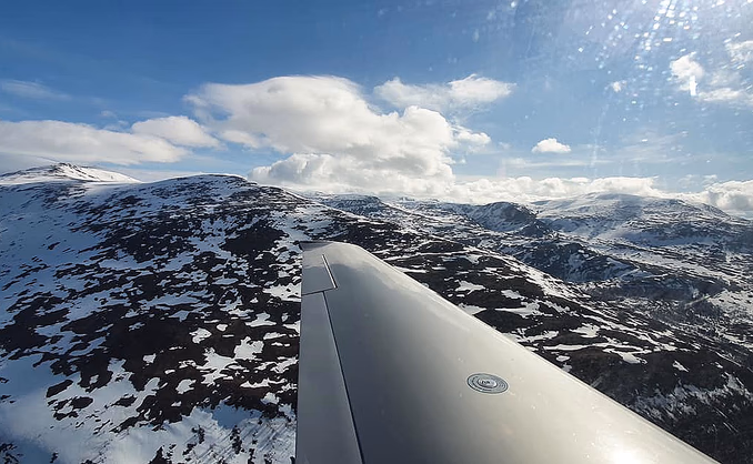 Flyleksjon og flytur med pilot