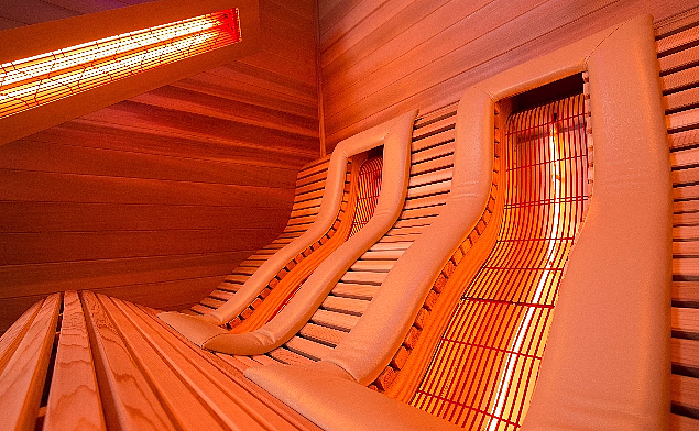Parfloating med IR Sauna