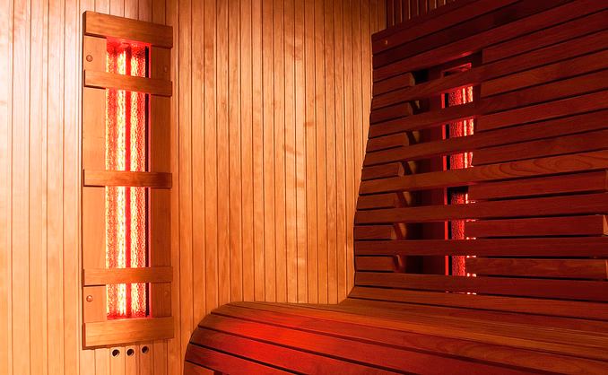 Massasje med IR Sauna