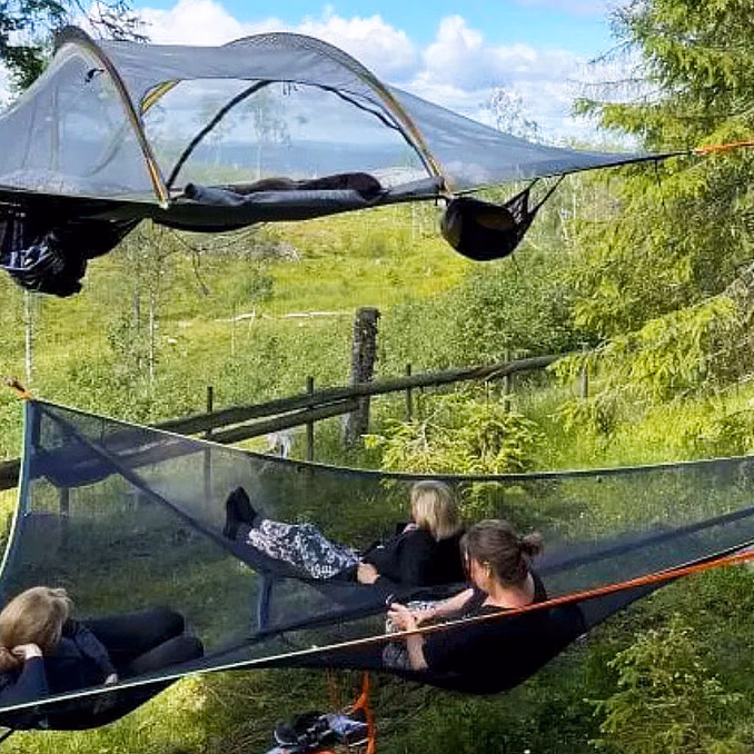 Sveveteltglamping