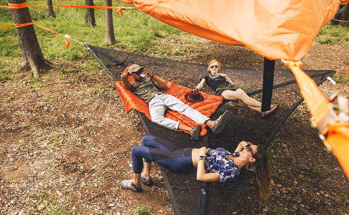 Sveveteltglamping