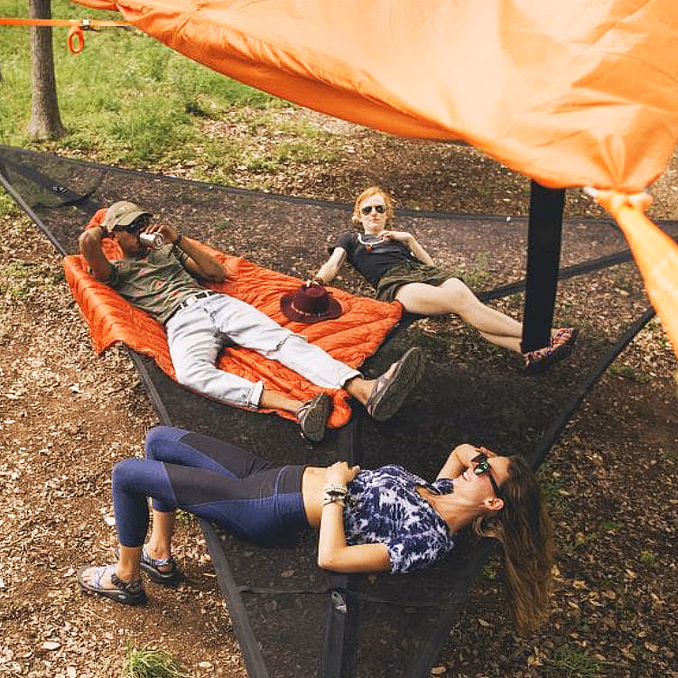 Sveveteltglamping