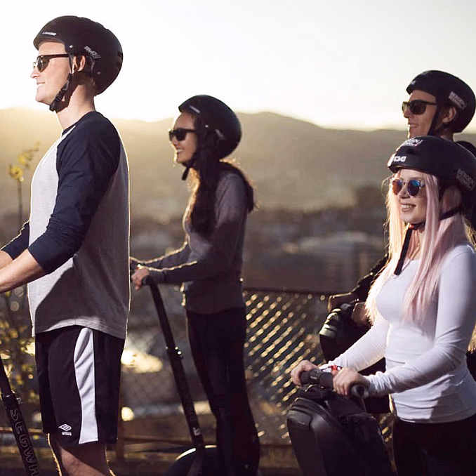 Segway by night