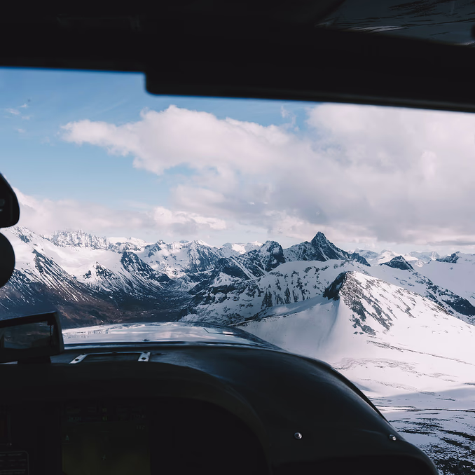 Rundflyging og introduksjonstur deluxe