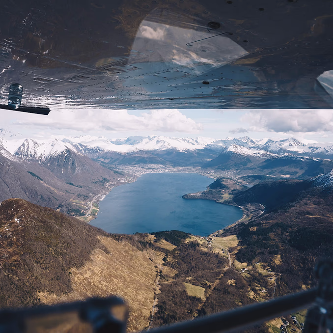Rundflyging og introduksjonstur deluxe
