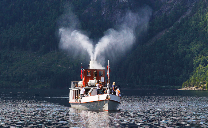 Familiecruise på dampskip