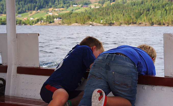 Familiecruise på dampskip