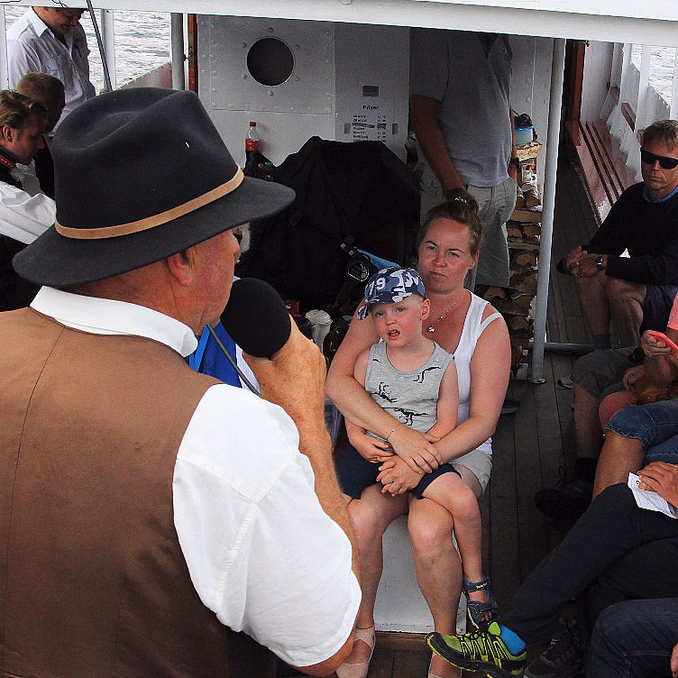 Familiecruise på dampskip