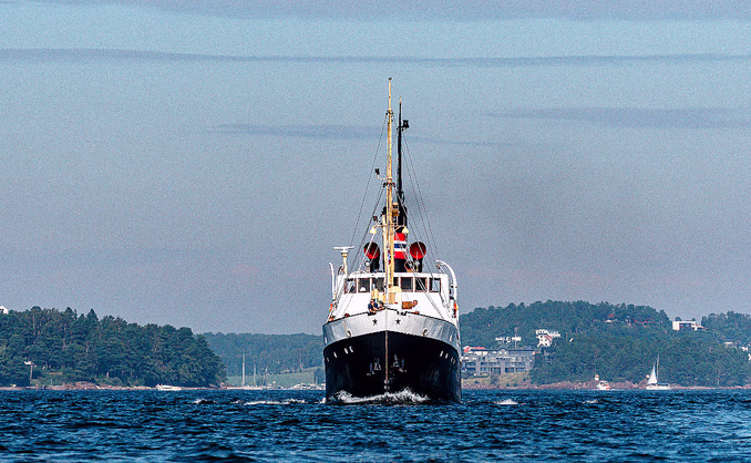 Cruisetur med dampskip