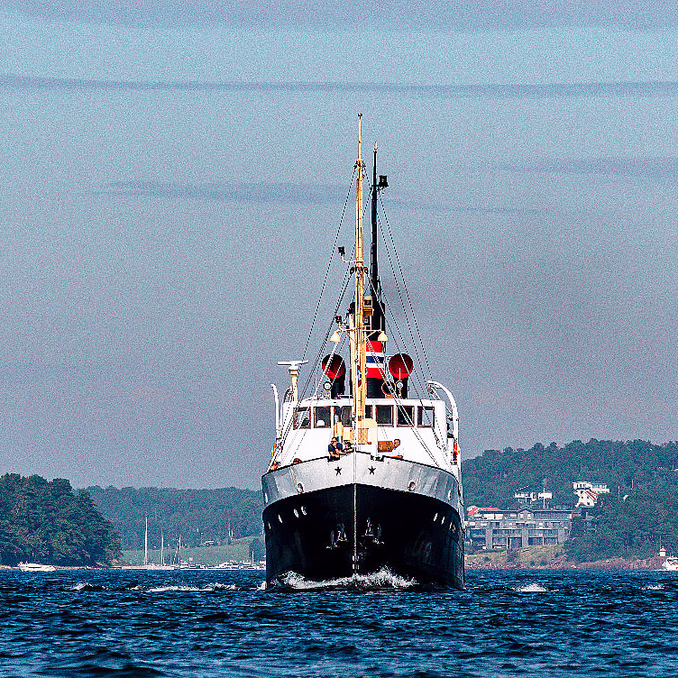 Cruisetur med dampskip