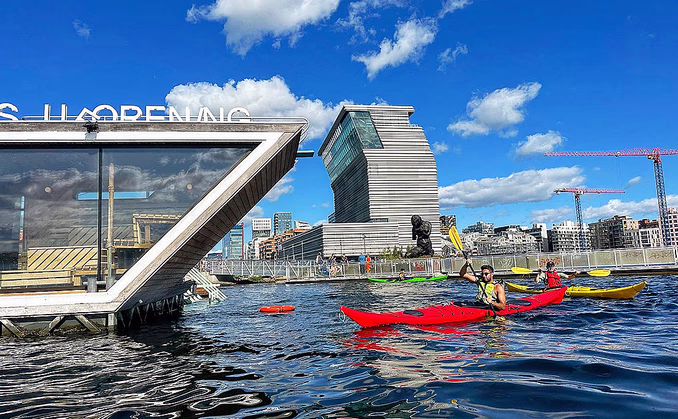 Elvepadling i Akerselva