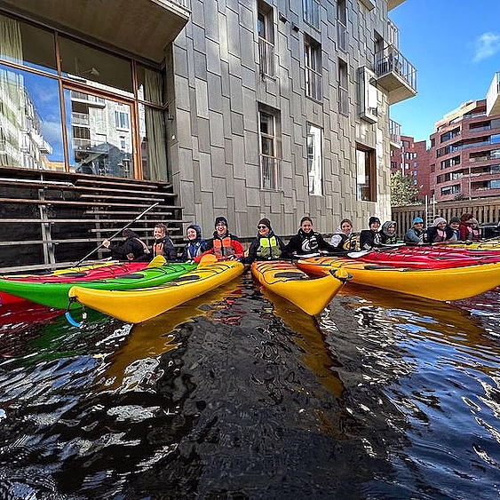 Elvepadling i Akerselva