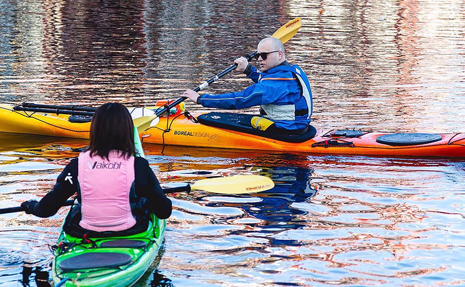 Elvepadling i Akerselva