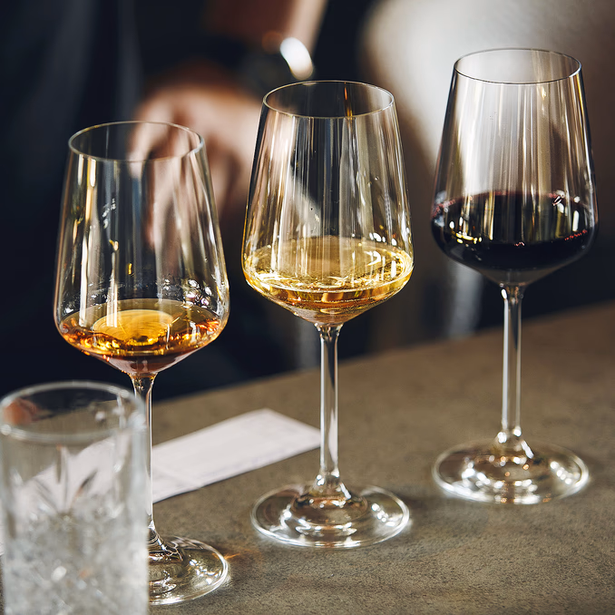 Vinflight med sjokolade