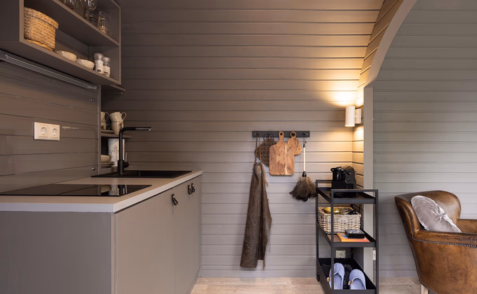 Overnatting i Igloohut