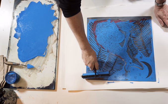 Kurs i grafiske teknikker