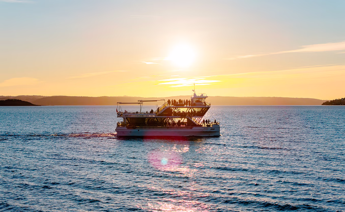 Oslofjorden silent cruise
