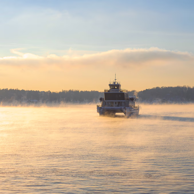 Oslofjorden silent cruise